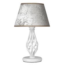 нощна лампа в класически стил Атлас сив