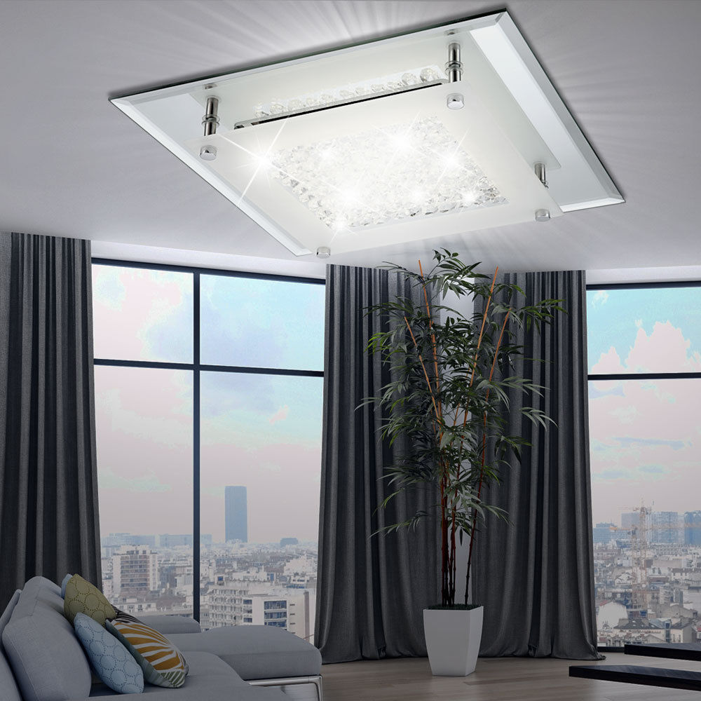 кристална плафониера лед Jason