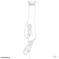 Art.No.538/2- детски полилей  бял Bobi/Emibig от 