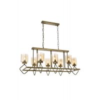 Art.No.AV-1740-8E-YM- античен полилей за трапезария Avonni/1740 от 