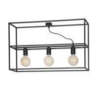 Art.No.146/3- полилей за всекидневна Emibig/Omikron 3 black от 