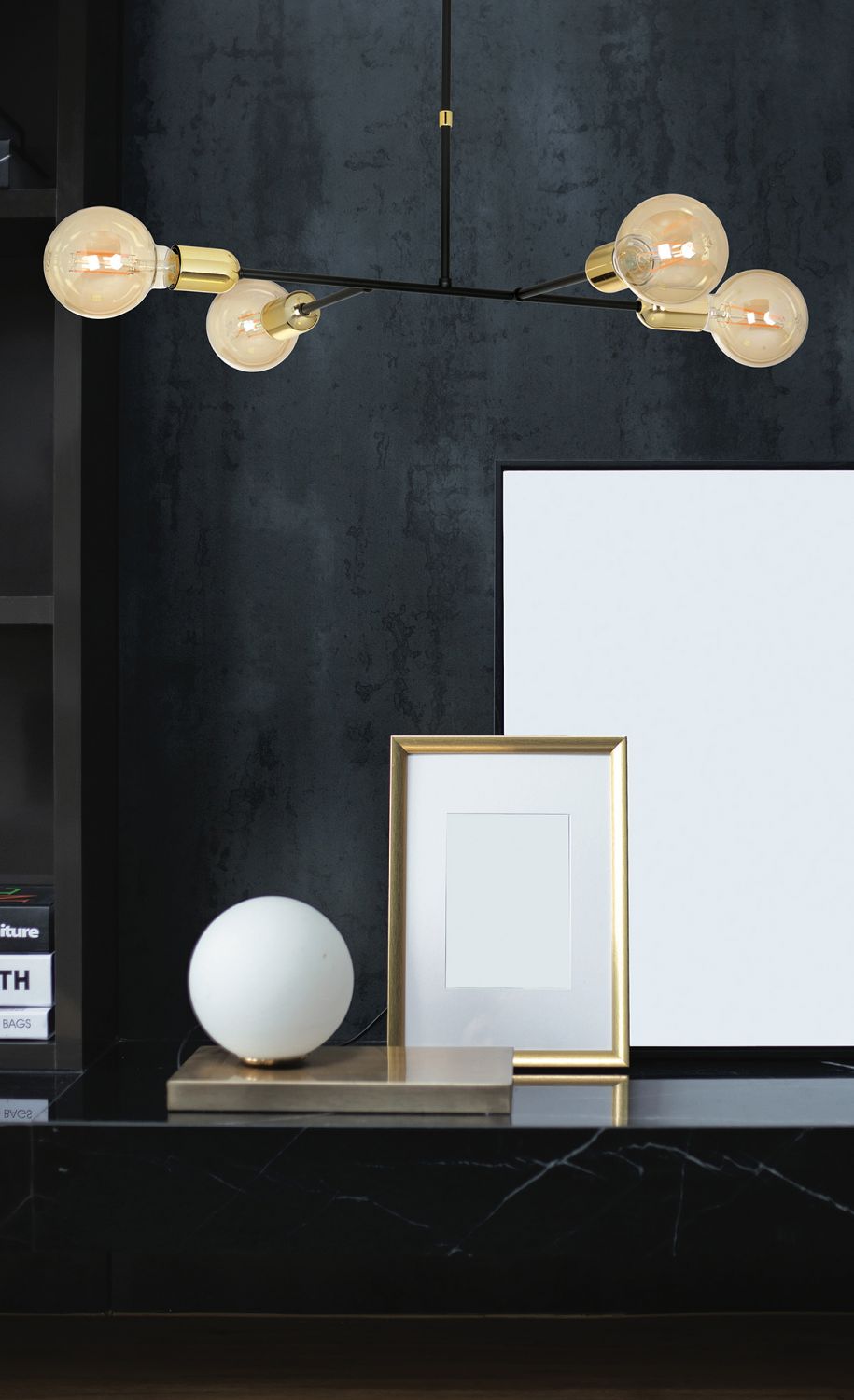 индустриален стил полилей за трапезария Juka/Emibig