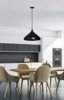 Art.No.50101267- полилей черен метален за трапезария Ledea/Candellux от 