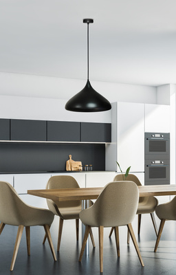 полилей черен метален за трапезария Ledea/Candellux