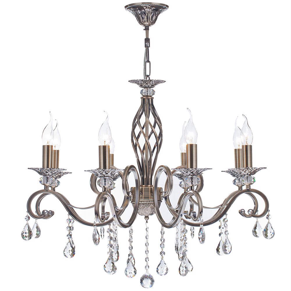 античен полилей с кристали GRACE