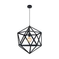 Art.No.49762- черен метален полилей EMBLETON от 