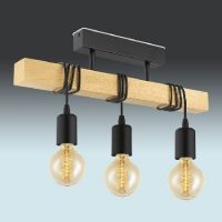 Art.No.32915- винтидж полилей с дърво TOWNSHEND от 