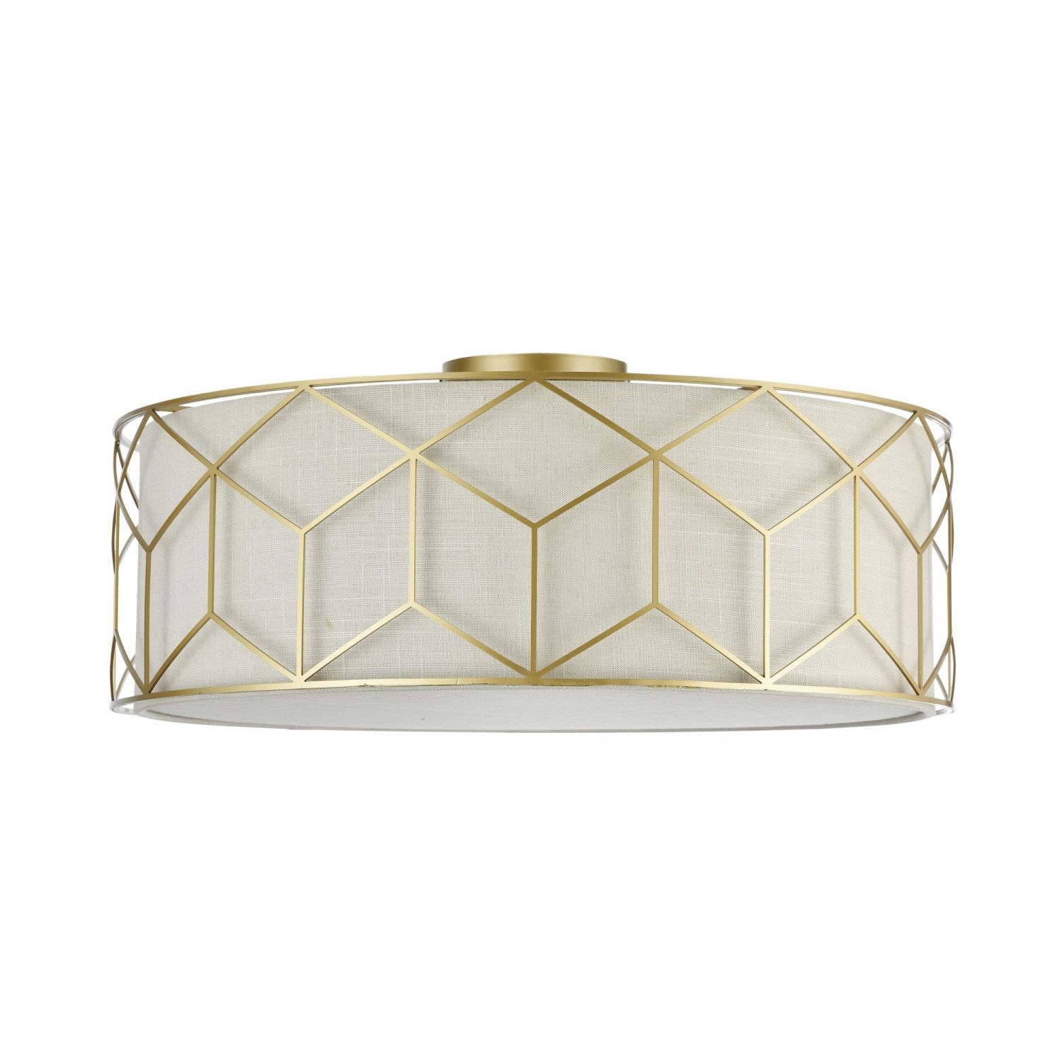 плафониера със златно MESSINA