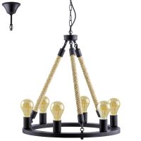 Art.No.49694- полилей с въжета Fidlay/Eglo от 