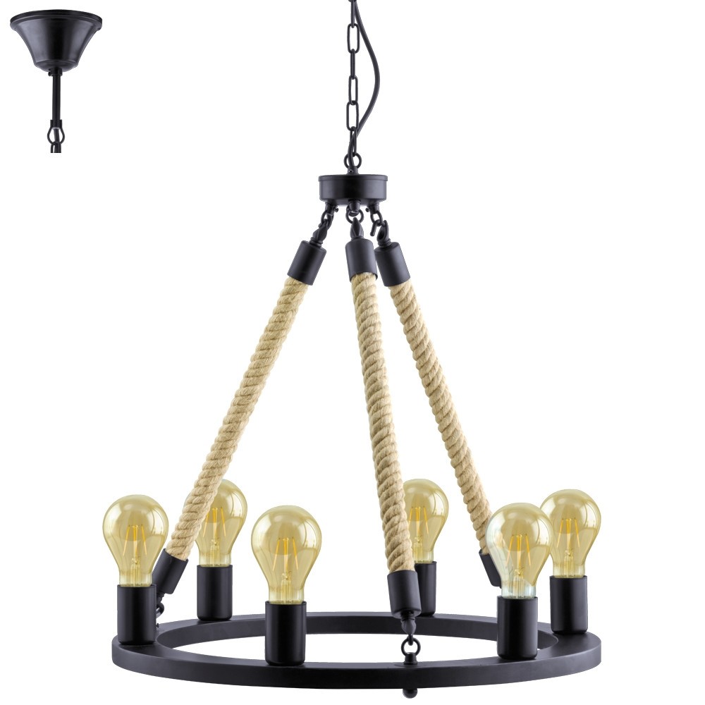 полилей с въжета Fidlay/Eglo