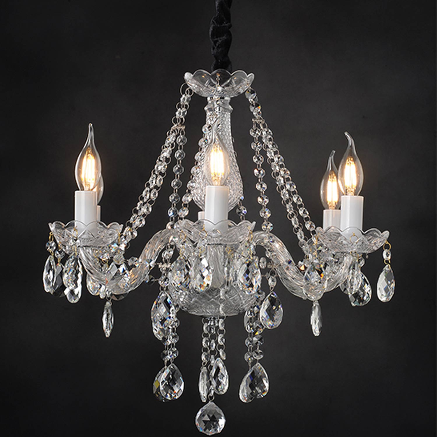 полилей кристали сребро хол Gladiolo/Aca lighting