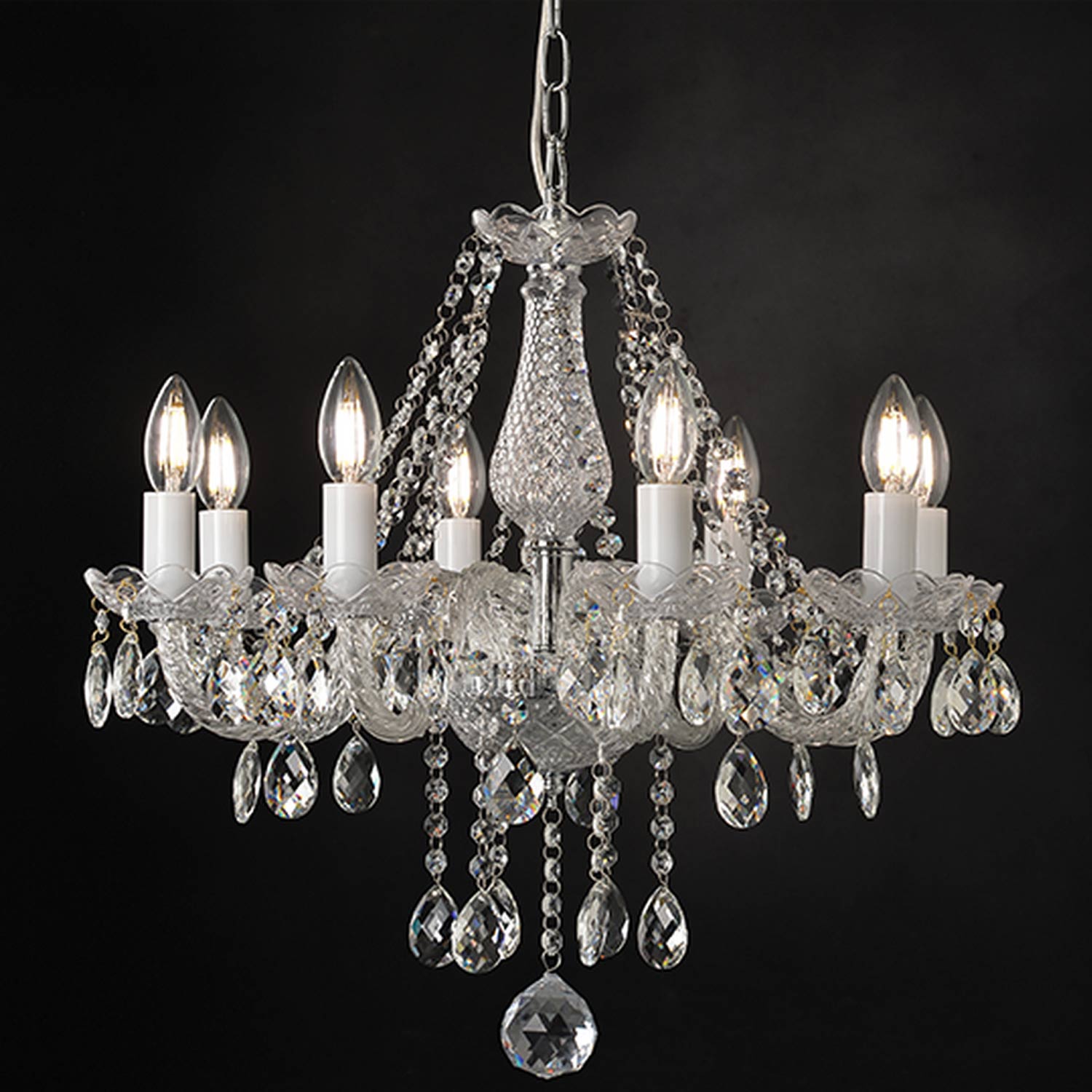 полилей кристален за хол Gladiolo/Aca lighting