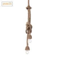 Art.No.134840- полилей винтидж с въжета CANAPA от 