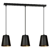 Art.No.415/3- черен метален полилей MILAGRO от 