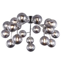 Art.No.MOD545PL-20CH- полилей с опушени стъкла DALLAS от 