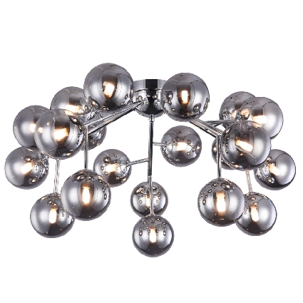 полилей с опушени стъкла DALLAS