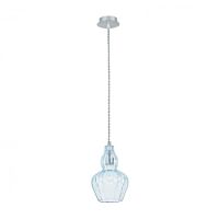 Art.No.MOD238-PL-01-BL- полилей със синьо стъкло EUSTOMA от 